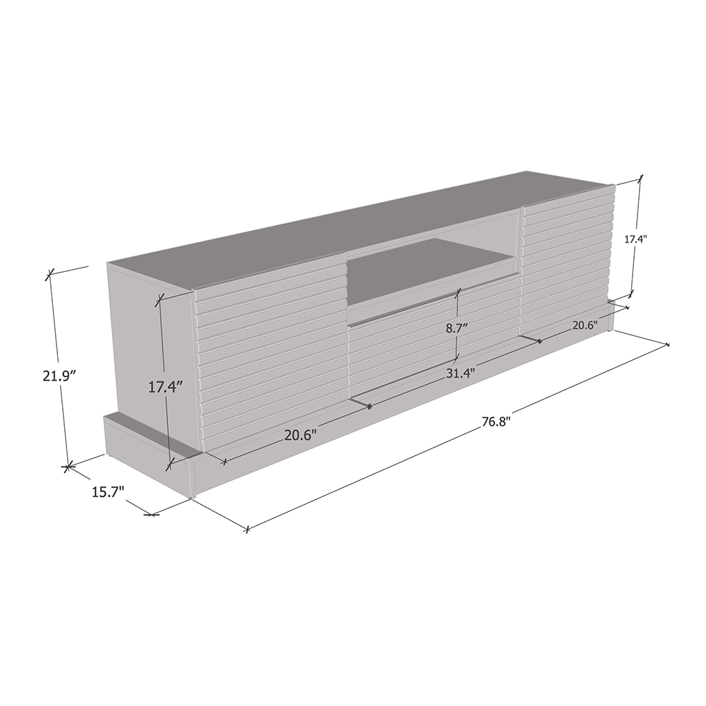 Mercado 02 TV Stand