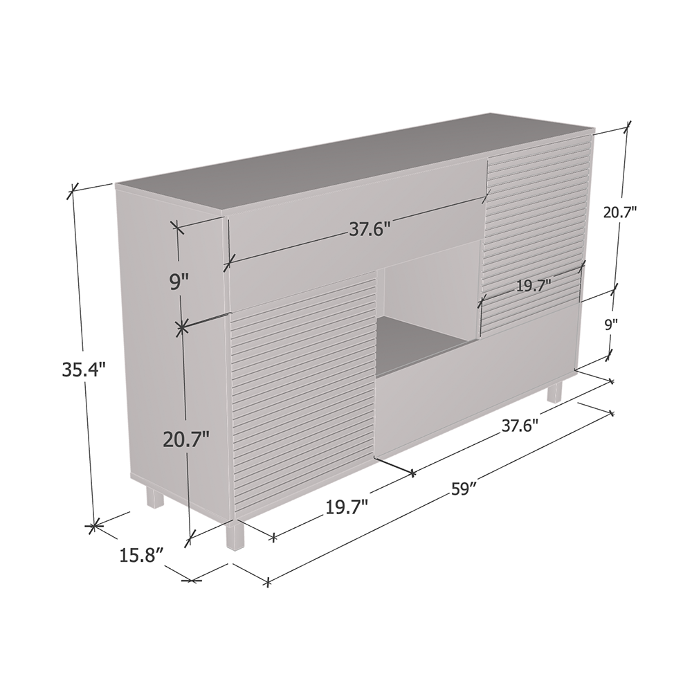 Winston 2D2S Sideboard