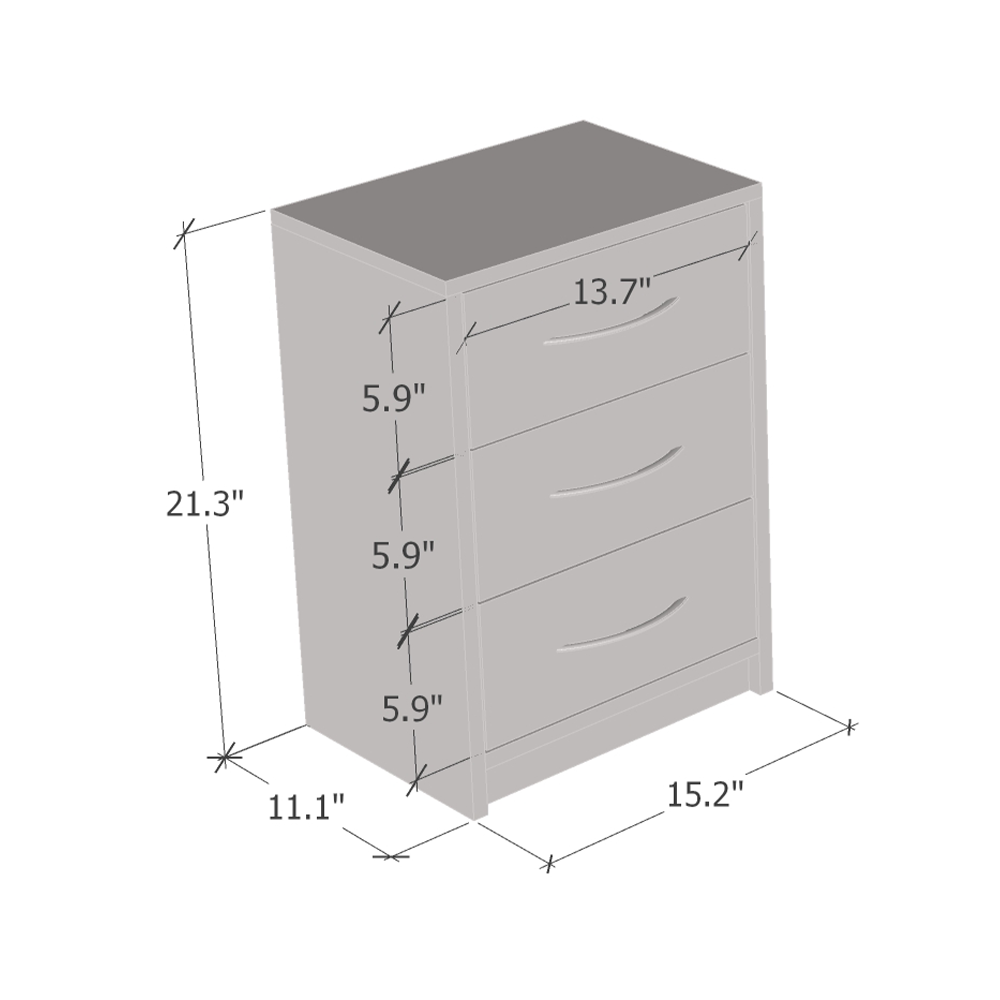 Polo 3D Nightstand