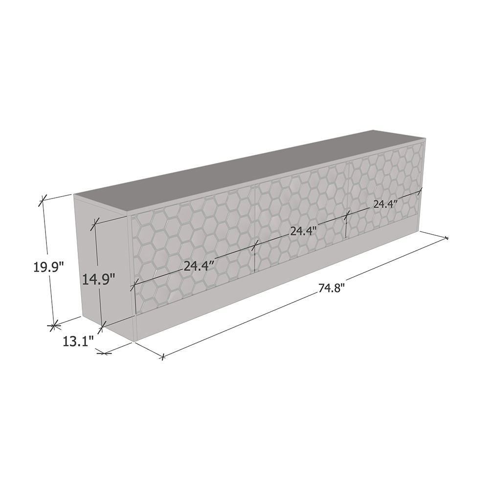 Panal 01 TV Stand