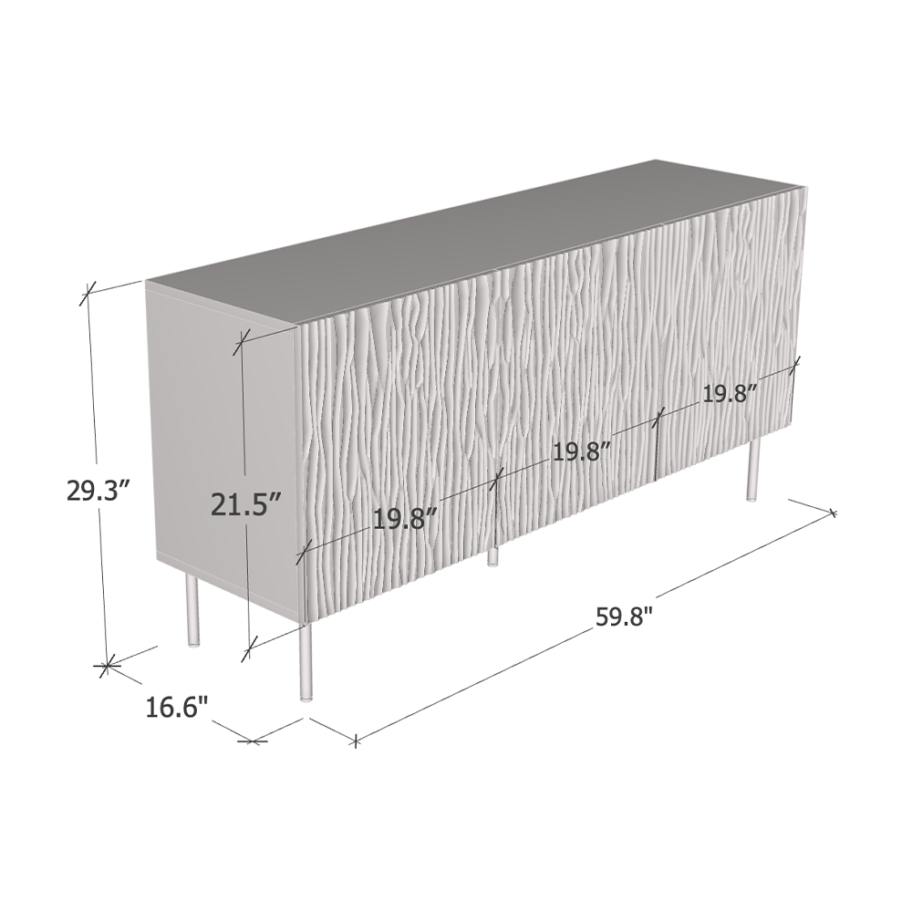 Jungle 3D Sideboard