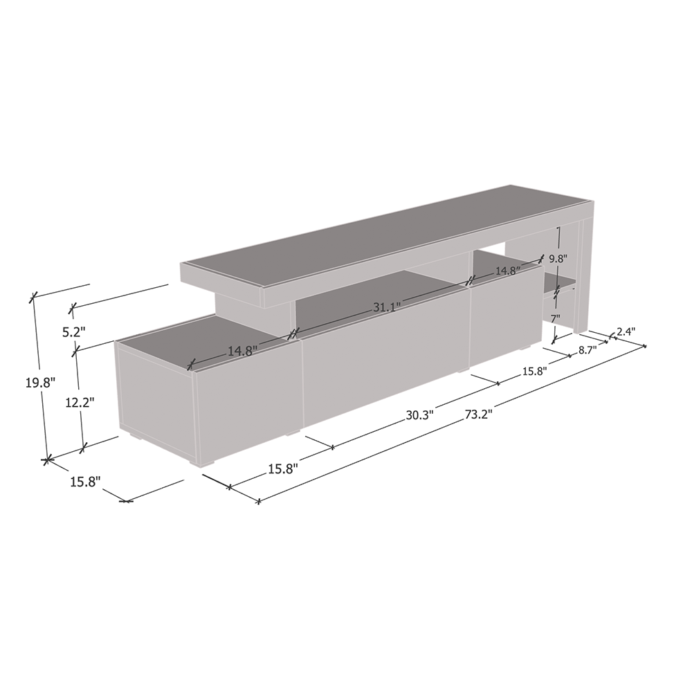 Indisio TV Stand