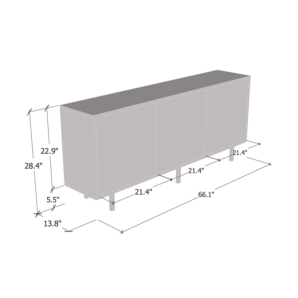 Apollo 3D Sideboard