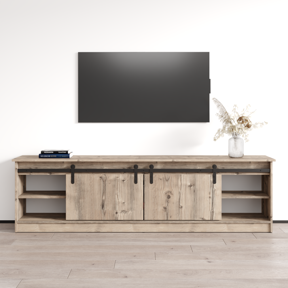 Granero 04 BL-EF Fireplace TV Stand