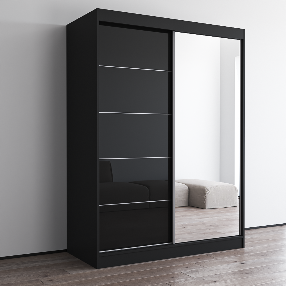 Aria 2D Wardrobe with Mirror