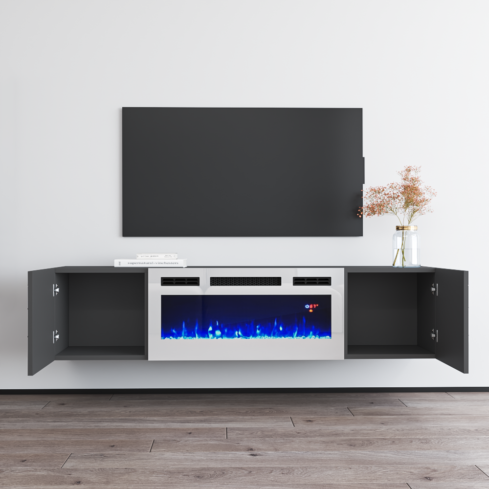 London WH-EF Fireplace TV Stand