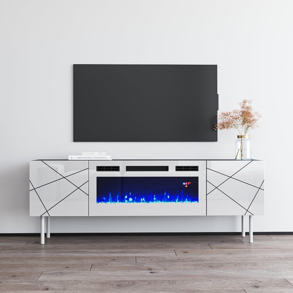 London WH-EF Fireplace TV Stand