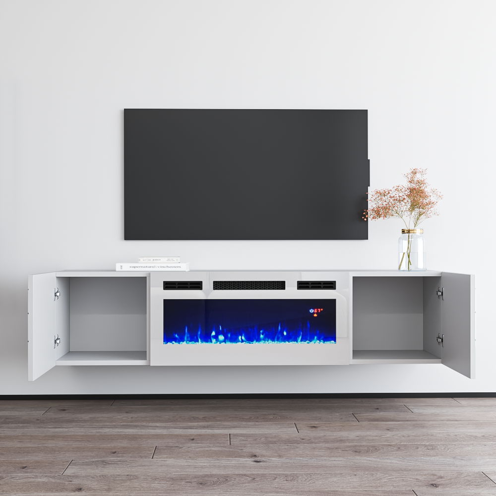 London WH-EF Fireplace TV Stand