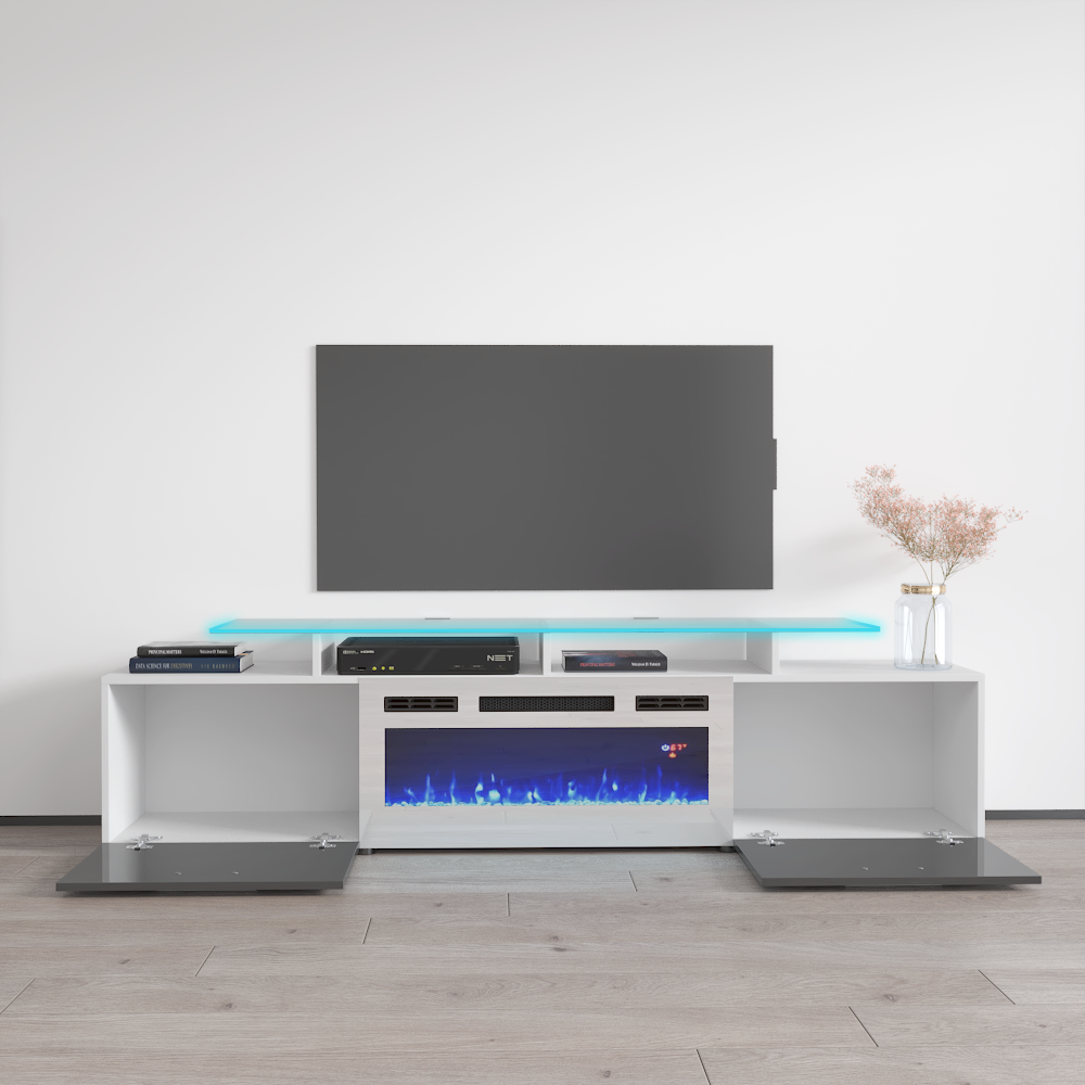 Rova WH-EF Fireplace TV Stand