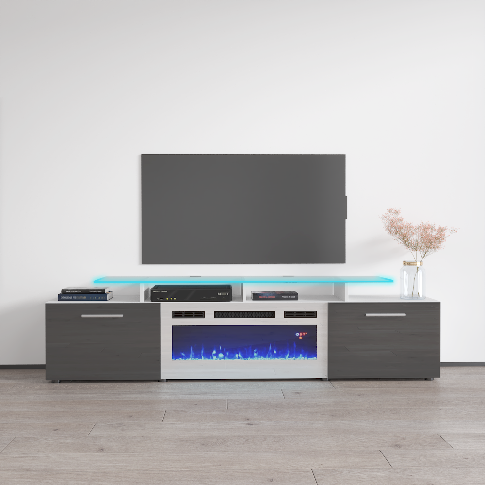 Rova WH-EF Fireplace TV Stand