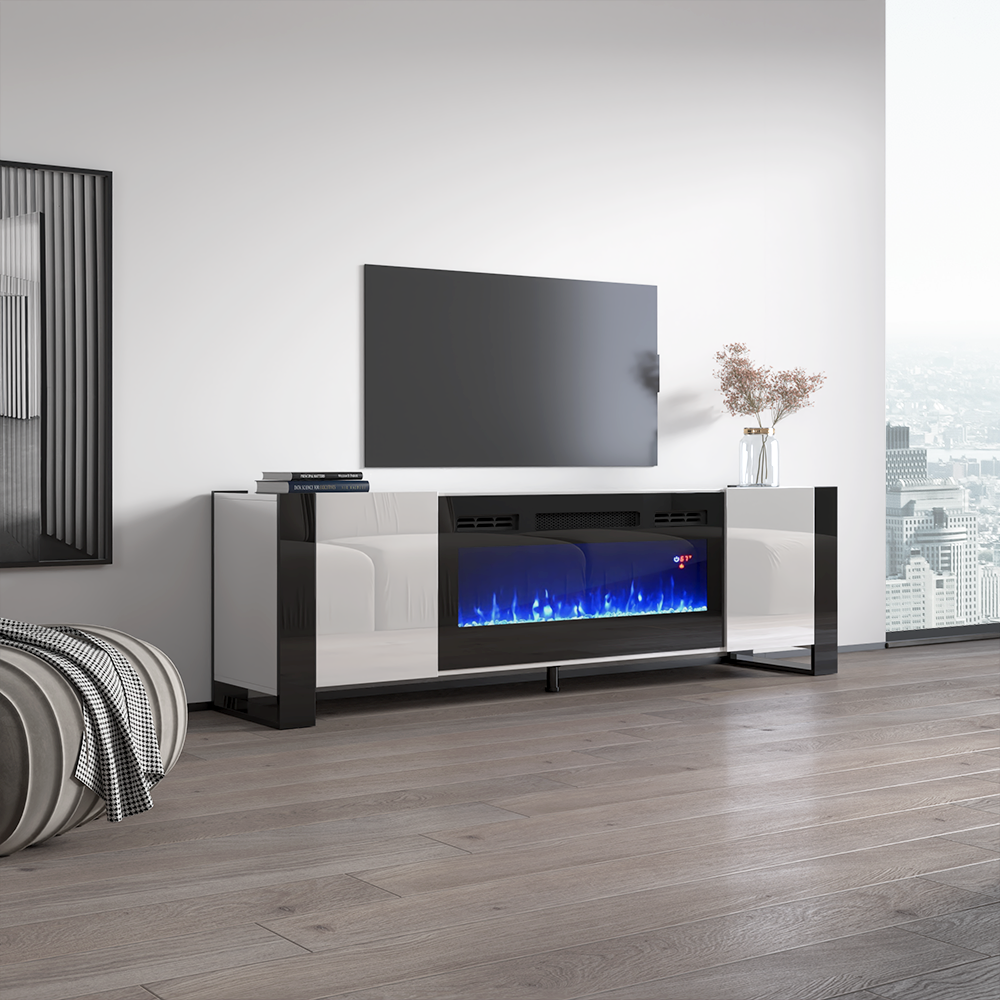 Woody BL-EF Fireplace TV Stand