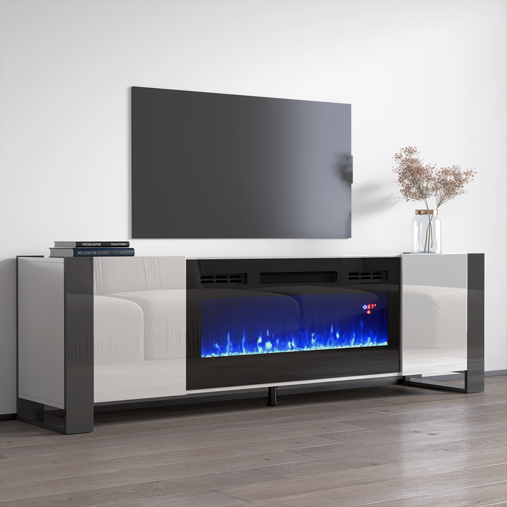 Woody BL-EF Fireplace TV Stand