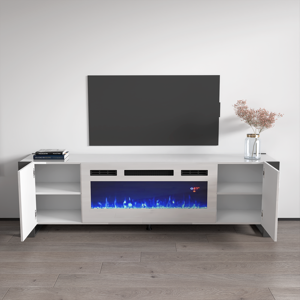 Woody WH-EF Fireplace TV Stand