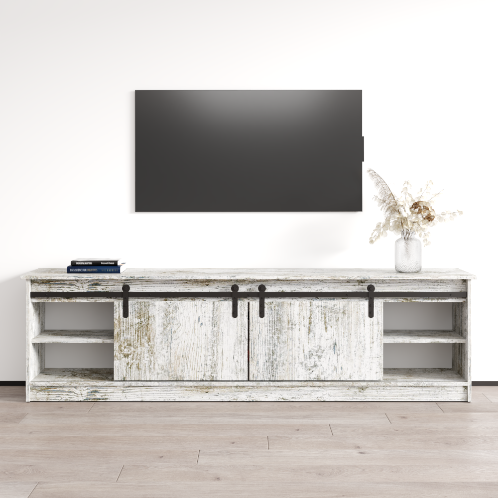 Granero 04 BL-EF Fireplace TV Stand