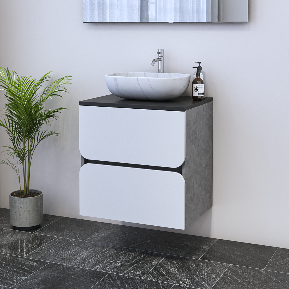 Azurro 2S 60 Floating Bathroom Vanity