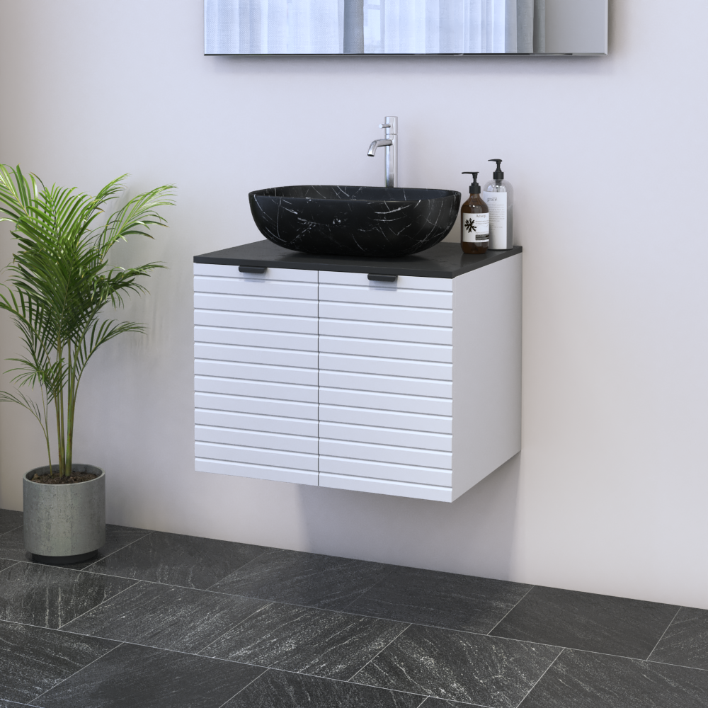 Capri 2D 60 Floating Bathroom Vanity