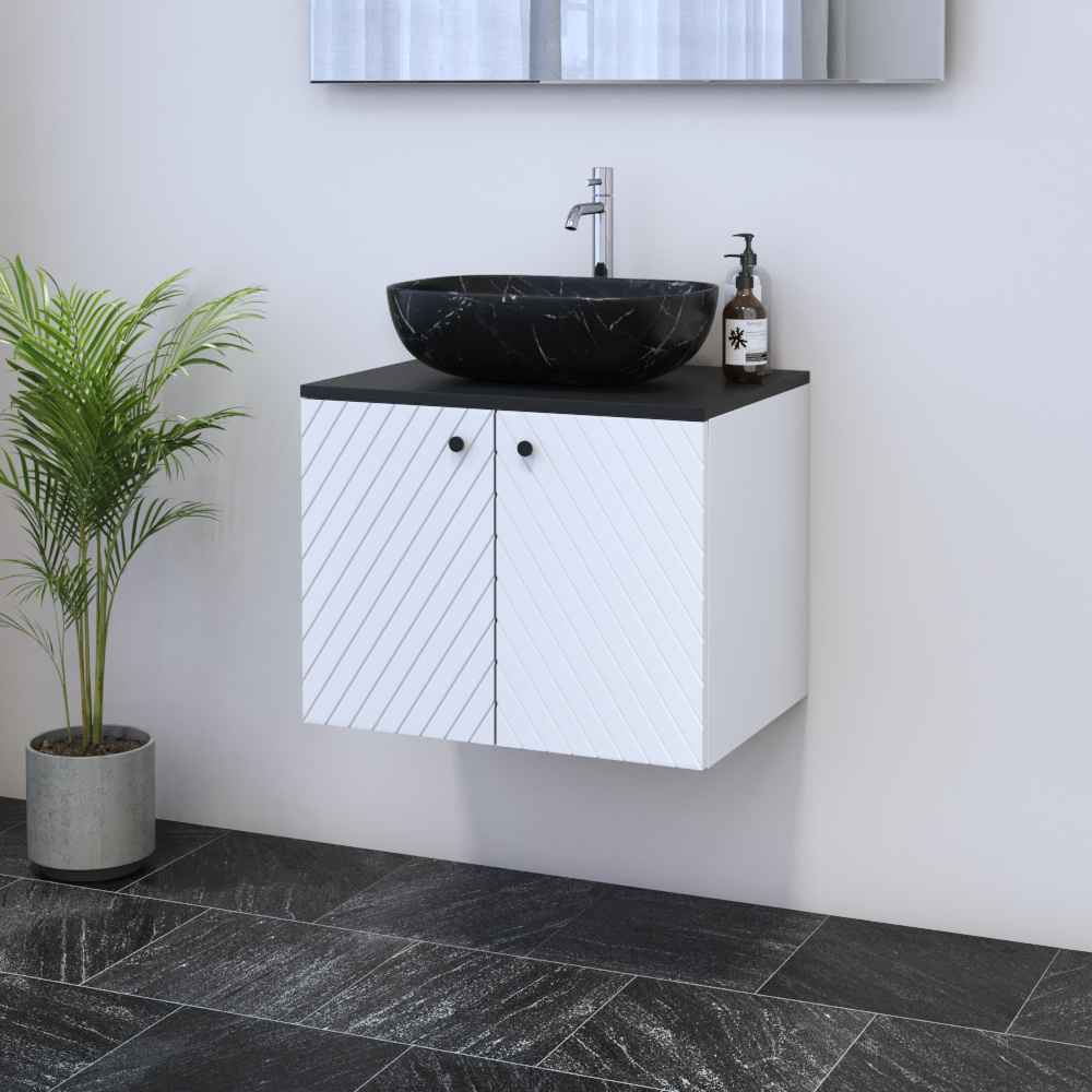 Avela 2D 60 Floating Bathroom Vanity