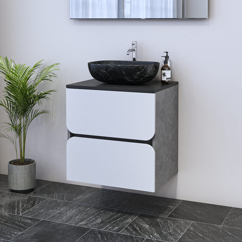 Azurro 2S 60 Floating Bathroom Vanity