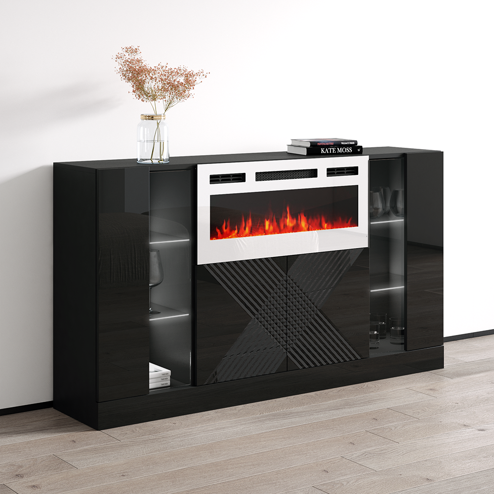 Diuna WH-EF Fireplace Sideboard