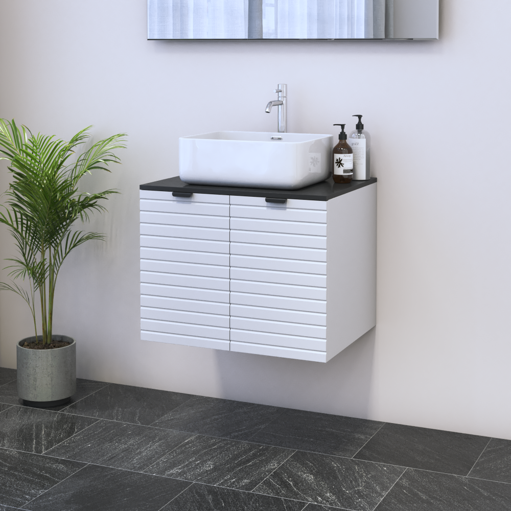 Capri 2D 60 Floating Bathroom Vanity