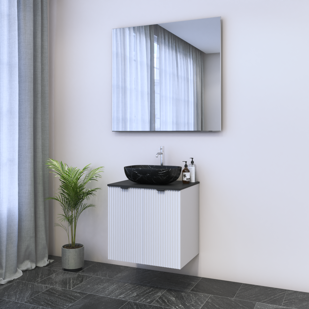 Nicole 2D 60 Floating Bathroom Vanity