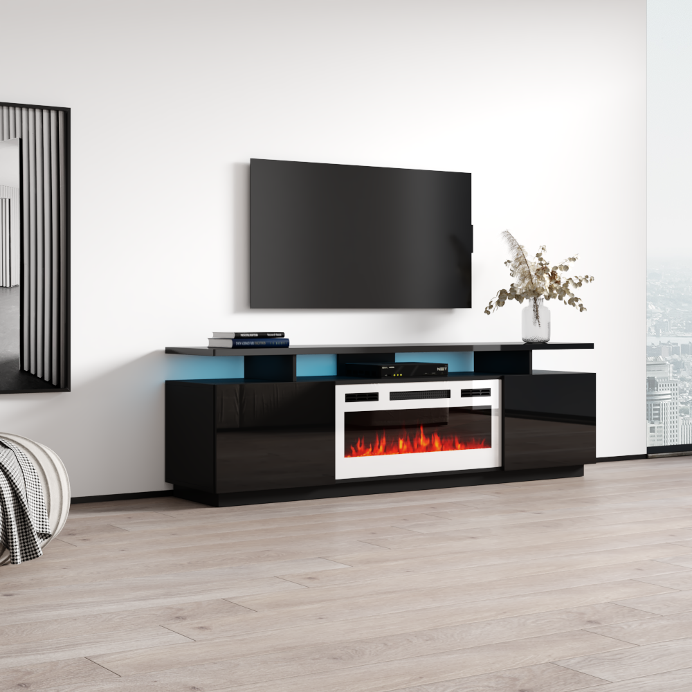 Eva-KWH Fireplace TV Stand