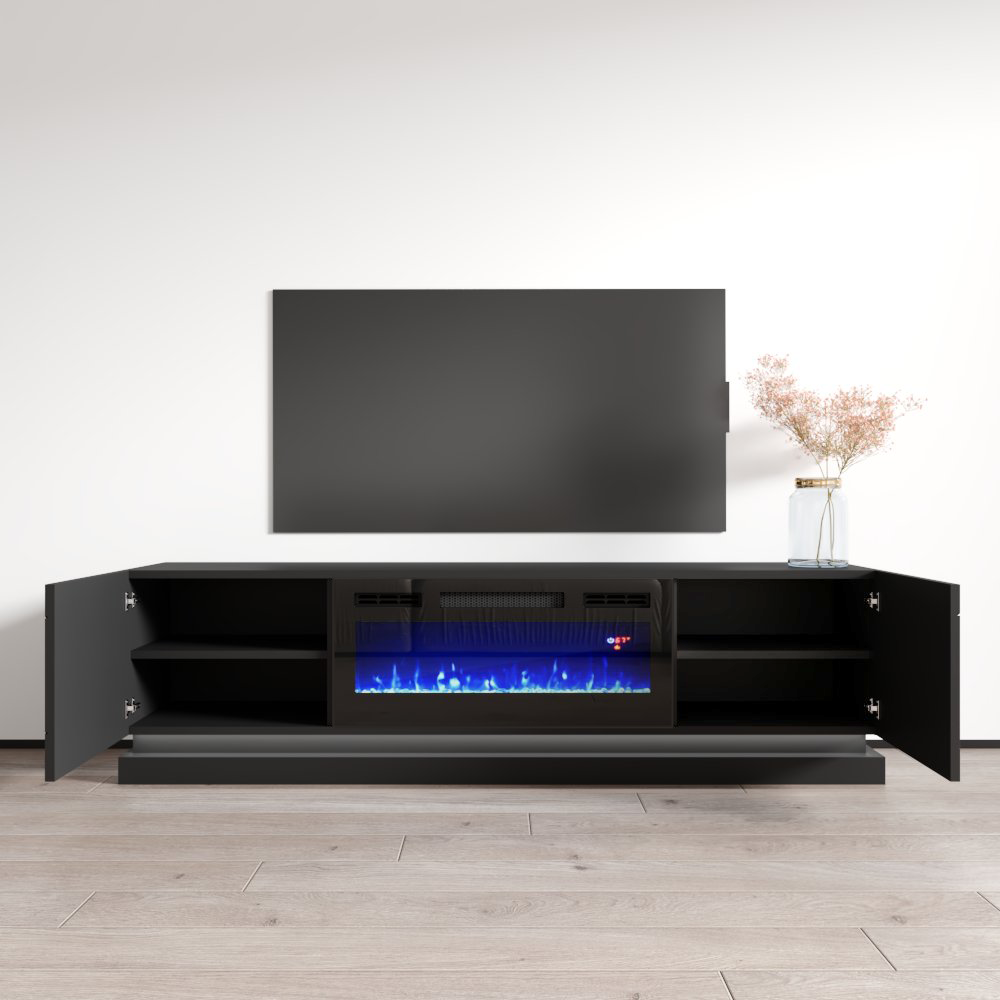 Shu BL-EF Fireplace TV Stand