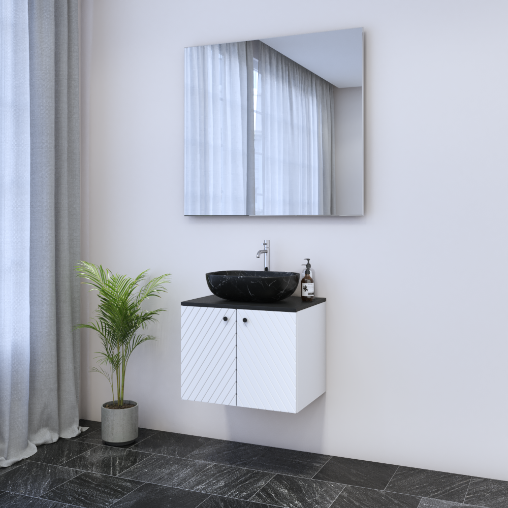 Avela 2D 60 Floating Bathroom Vanity