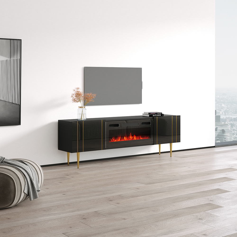 Nile BL-EF Fireplace TV Stand