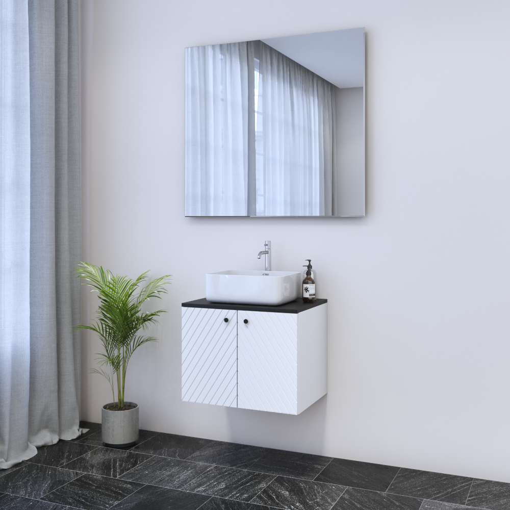 Avela 2D 60 Floating Bathroom Vanity