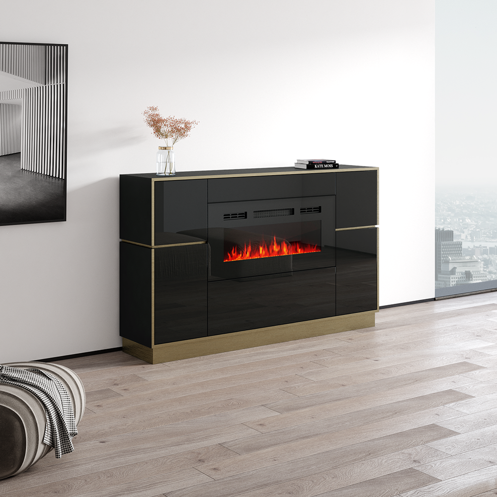 Odessa BL-EF Fireplace Sideboard