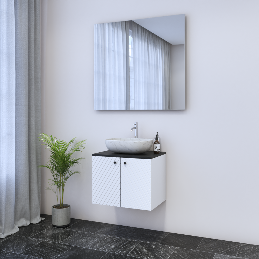 Avela 2D 60 Floating Bathroom Vanity