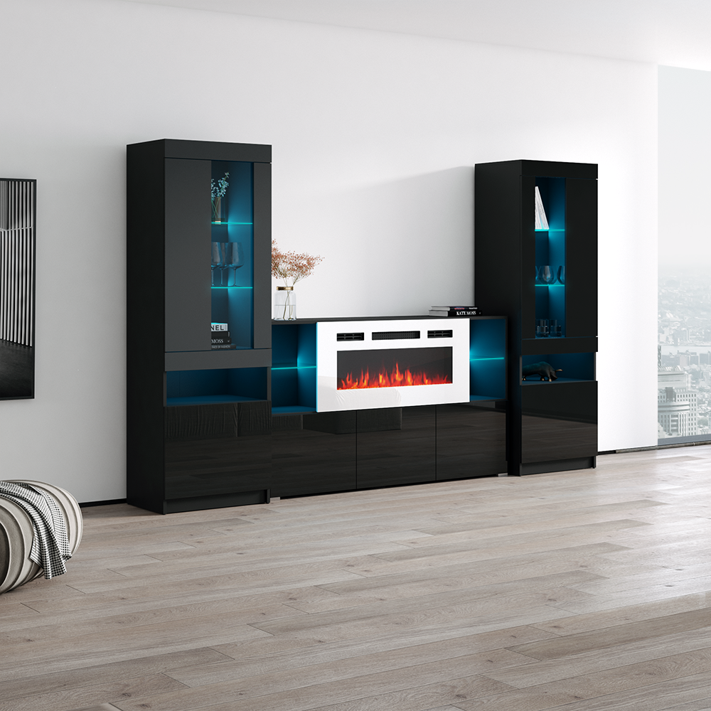 Komi WH03 Fireplace Entertainment Center