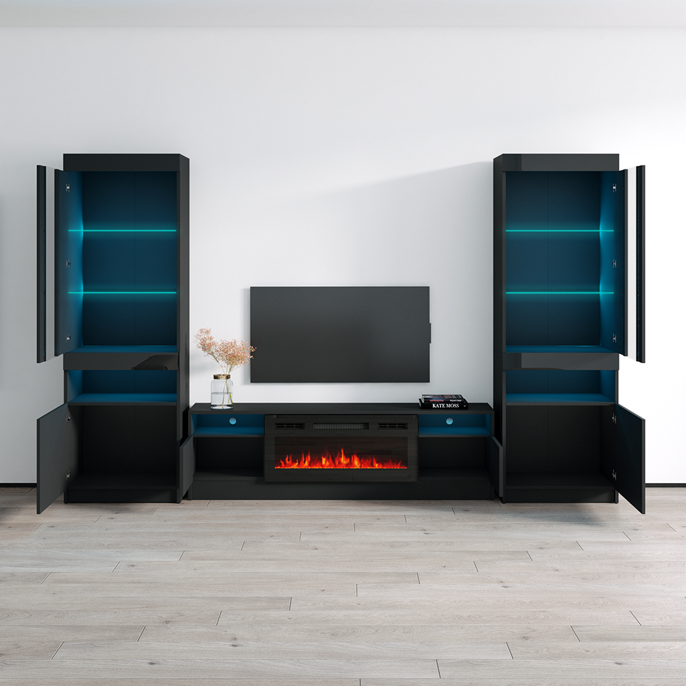 Duke BL-EF Fireplace Entertainment Center