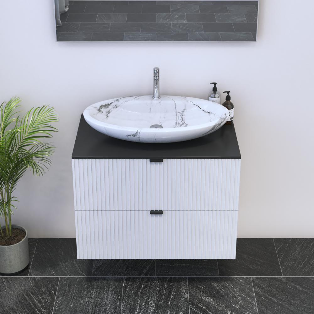 Nicole 2S 80 Floating Bathroom Vanity