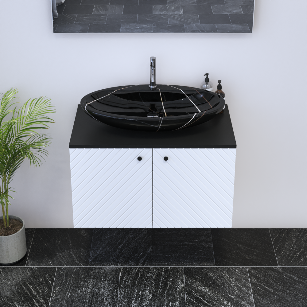 Avela 2D 80 Floating Bathroom Vanity