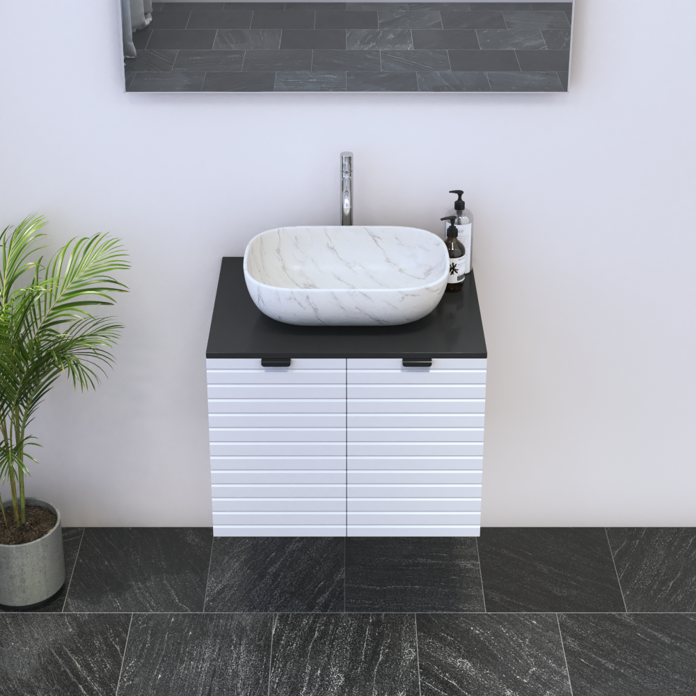 Capri 2D 60 Floating Bathroom Vanity