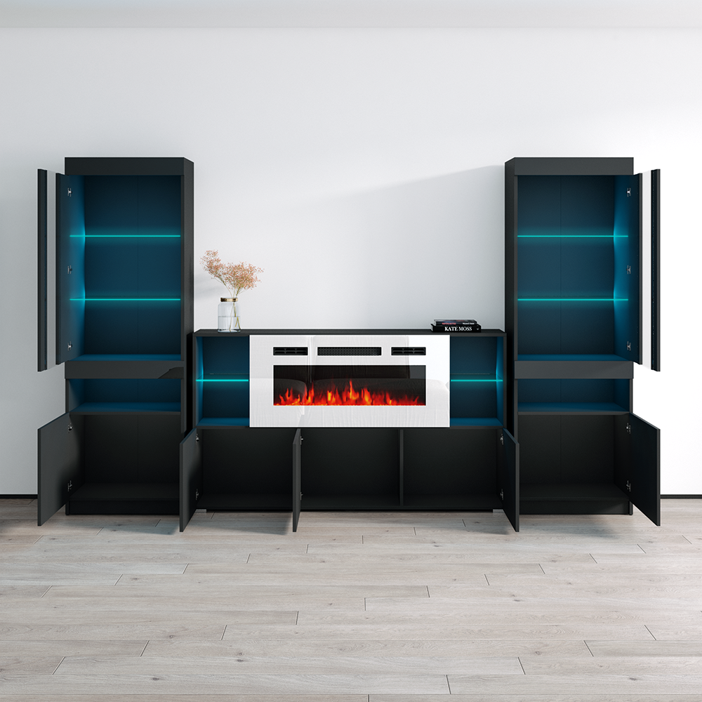 Komi WH03 Fireplace Entertainment Center