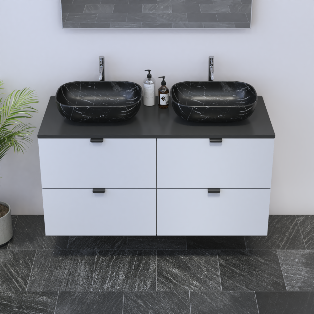 Ines 4S 120 Floating Bathroom Vanity