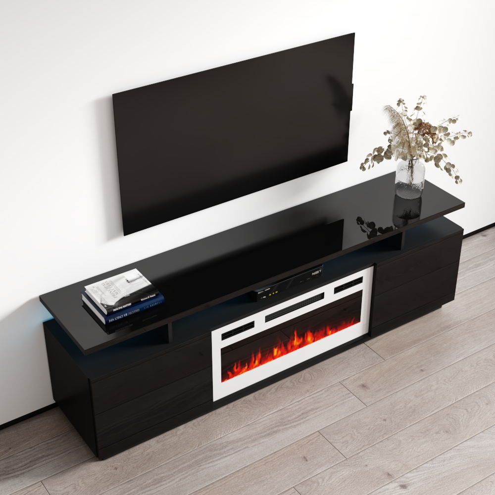 Eva-KWH Fireplace TV Stand