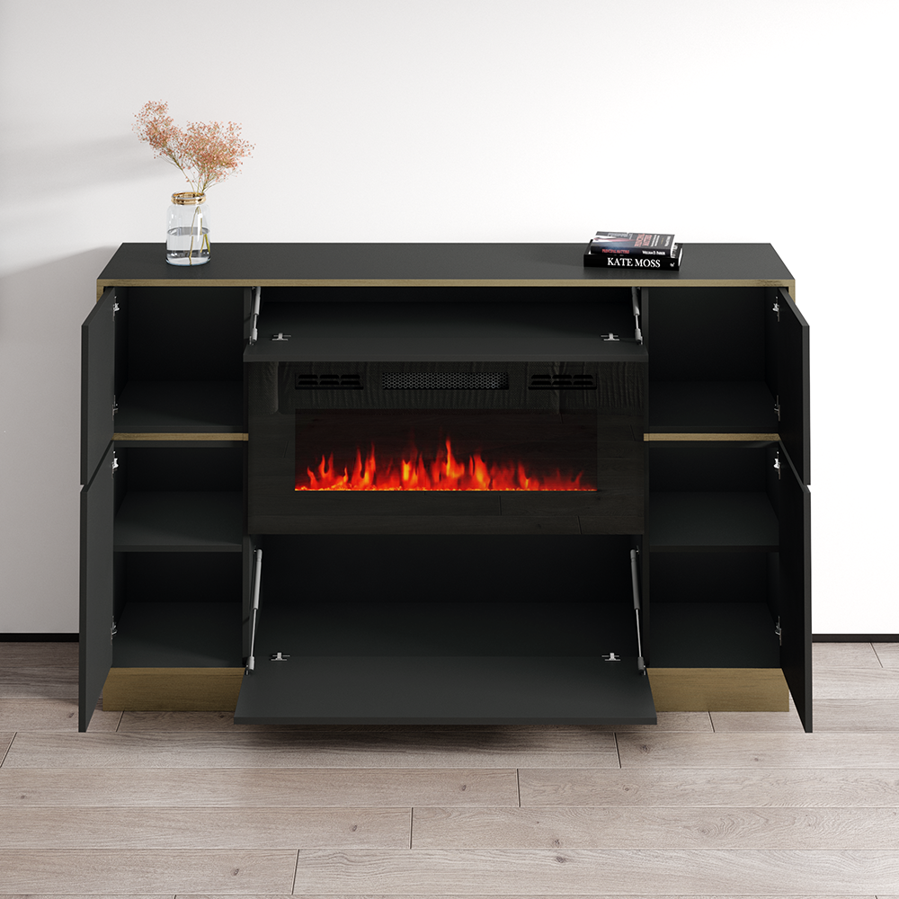 Odessa BL-EF Fireplace Sideboard