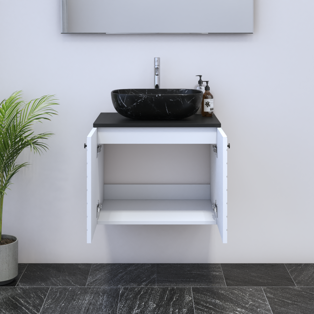 Avela 2D 60 Floating Bathroom Vanity