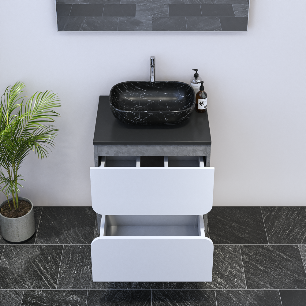 Azurro 2S 60 Floating Bathroom Vanity