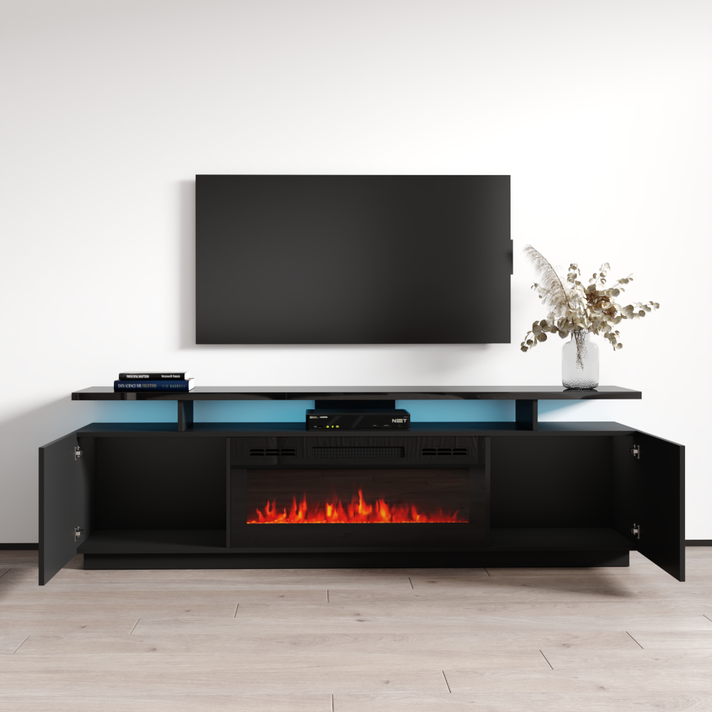 Eva-KBL Fireplace TV Stand