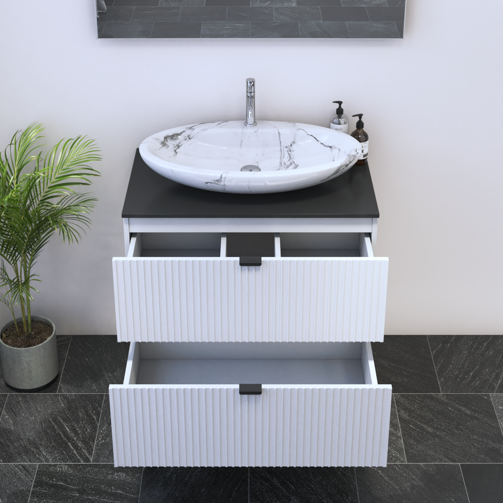 Nicole 2S 80 Floating Bathroom Vanity