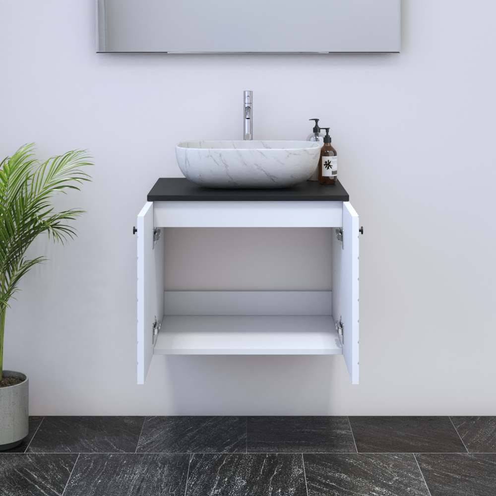 Avela 2D 60 Floating Bathroom Vanity