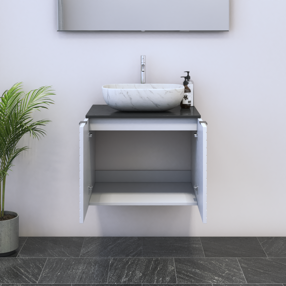 Capri 2D 60 Floating Bathroom Vanity