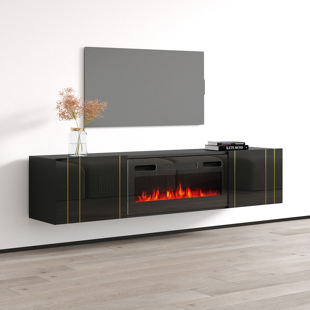 Nile BL-EF Fireplace TV Stand