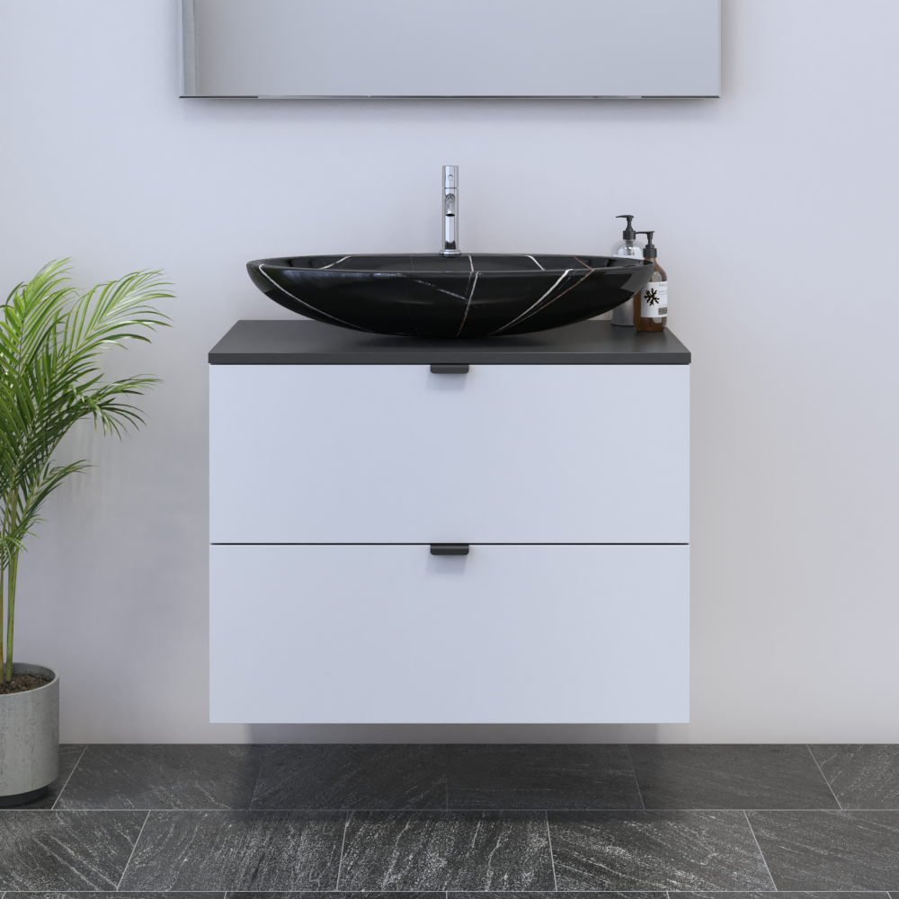 Ines 2S 80 Floating Bathroom Vanity