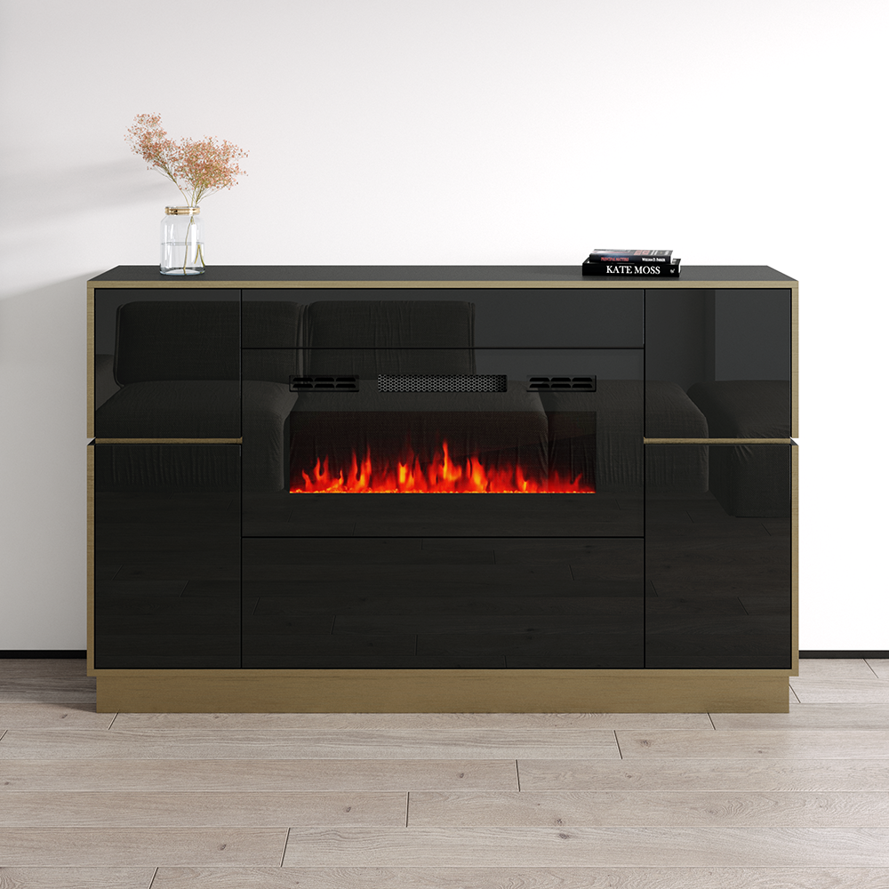 Odessa BL-EF Fireplace Sideboard